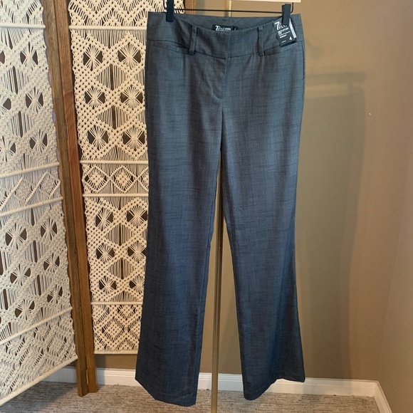 7th Avenue New York & Co Signature Fit Bootcut Trousers Sz 4 Tall New with Tags - Picture 1 of 10